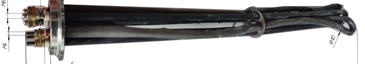 ten_gilza_termodatchika_trubka_nagrevatelya_10mm_dlinna_550mm_klamp_2_5_diametr_77_5mm_gilza_diametr_8mm_dlinna_275mm