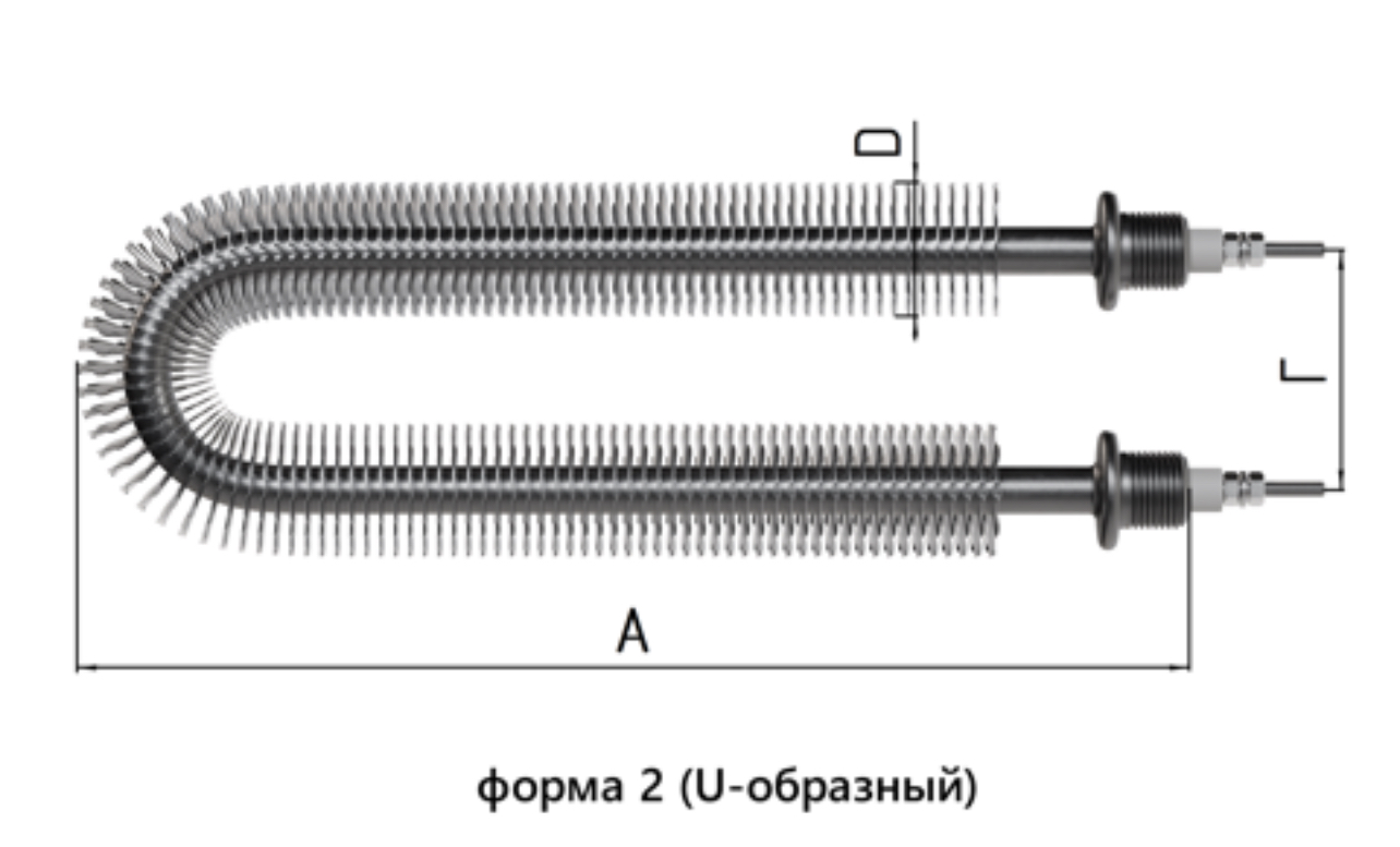 электронагреватель_трубчатый_оребренный_4725W_нержавая_сталь_2940MM_310MM_220В
