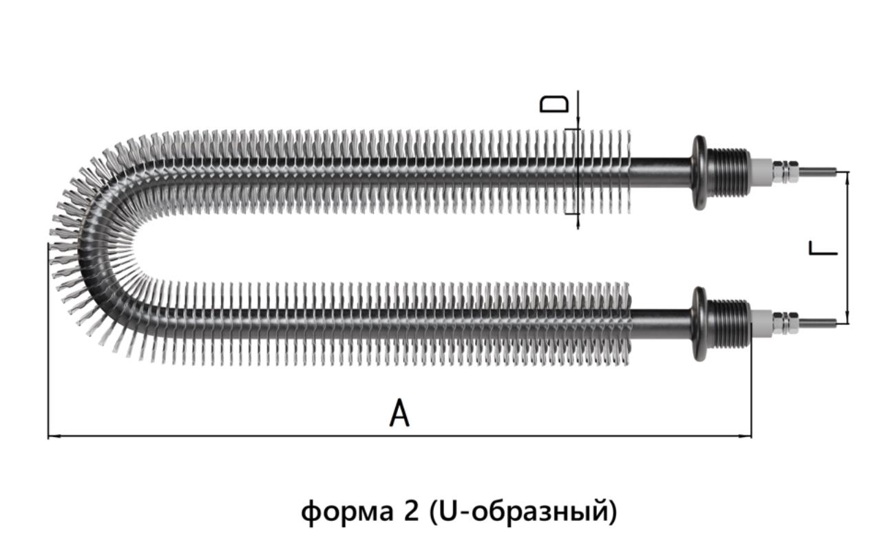 нагреватель_ТЭН-6,6кВт_размер_A-3_метра
