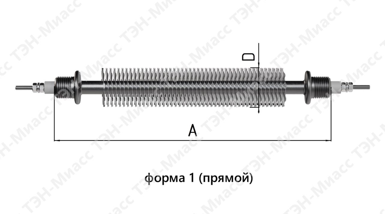 тен-оребренный-прямой-мощность-5кВт-длина-190см
