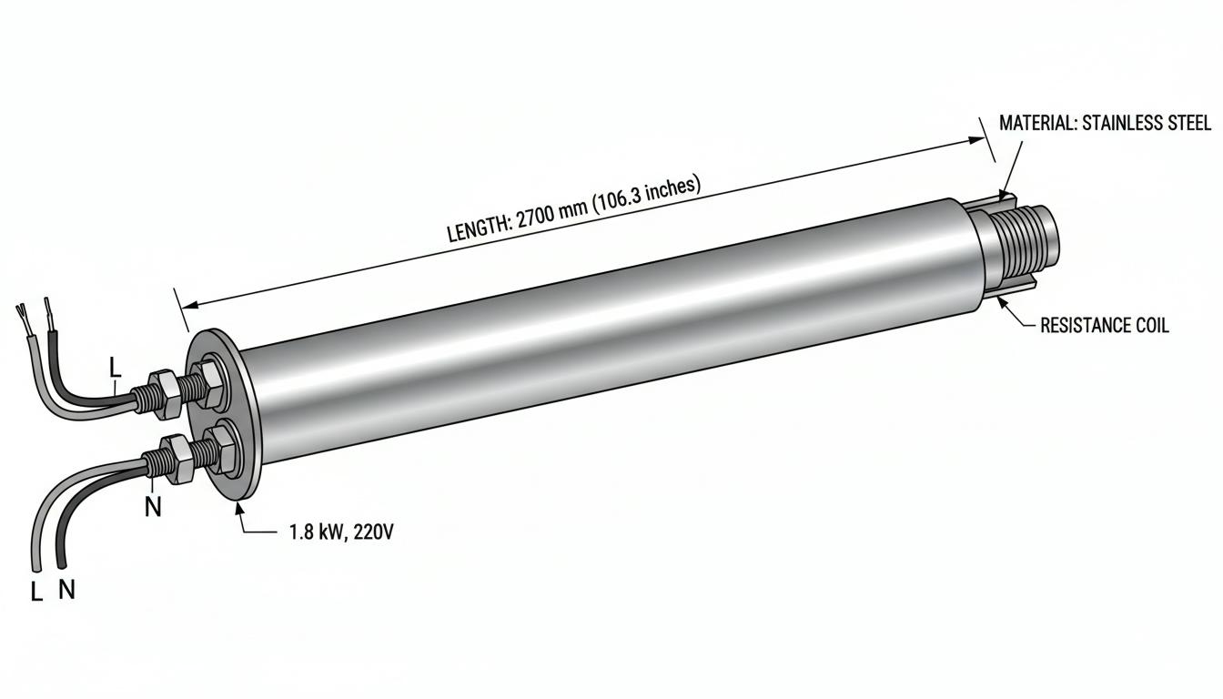 тен-прямой-1.8квт-220в-2700мм