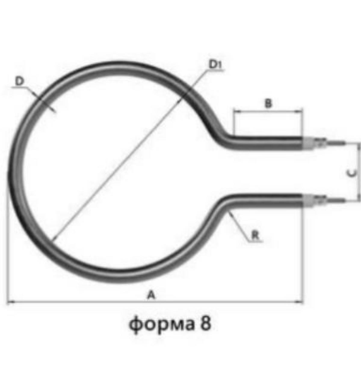 тен-водяной-форма-ф8-тэн223-d-13-1.5-т220